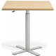 Boost Height Adjustable Meeting Table - 700x700mm